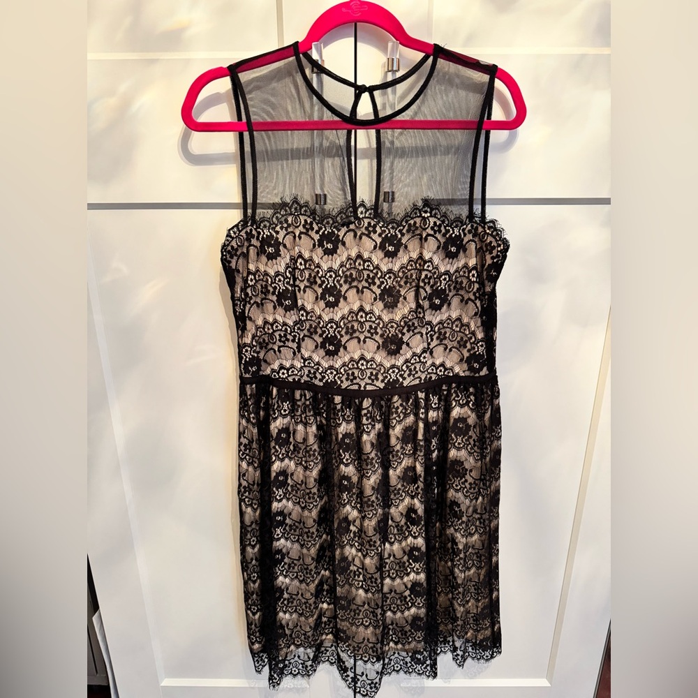 Elegant Black Lace Maggy London Dress